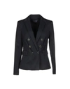 Armani Jeans Suit Jackets In Dark Blue