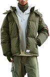 Alpha Industries Puffer Parka In Green