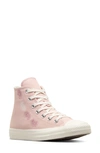 Converse Chuck Taylor® All Star® Lift High Top Platform Sneaker In Pink Sage/ Egret/ Flamingo