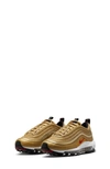 Nike Kids' Air Max 97 Sneaker In Metallic Gold/university Red/black/white