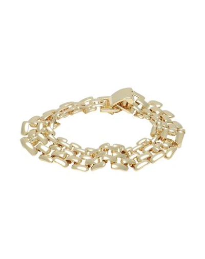 Luv Aj Woman Bracelet Gold Size - Brass