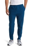 Beyond Yoga Take It Easy Athletic Pants In Blue Gem Heather