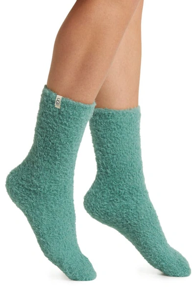 Ugg Teddi Cozy Crew Socks In Atlantic