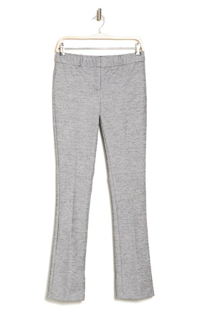 Amanda & Chelsea Ottoman Rib Pants In Black Grey
