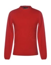 Daniele Alessandrini Sweaters In Red