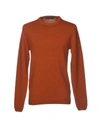 Daniele Alessandrini Sweaters In Brown