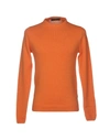 Daniele Alessandrini Sweaters In Orange