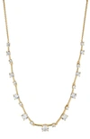 Nadri Evelyn Frontal Necklace In Gold