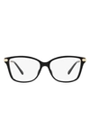 Michael Kors 55mm Round Optical Glasses In Black