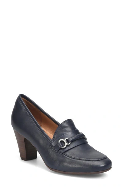 Söfft Leona Bit Loafer Pump In Sky Navy