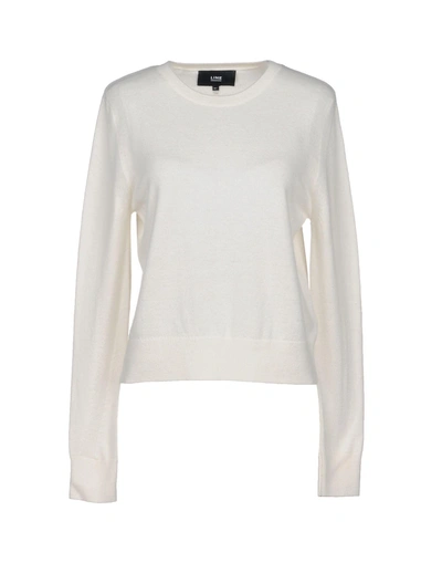 Line Cashmere Blend In Ivory