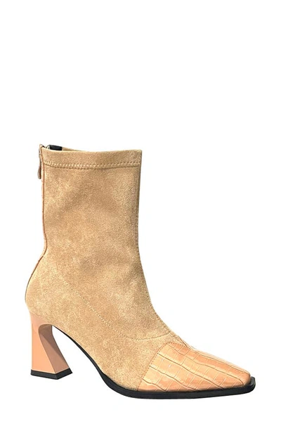 Ninety Union Bronx Bootie In Beige