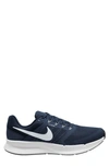 Nike Run Swift 3 Road Running Shoe In Midnight Navy/ Platinum/ White