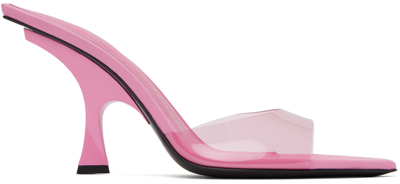 Attico Pink Ester Heels In Light Rose