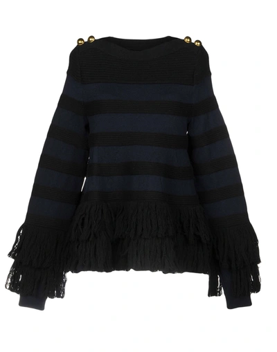 Sacai Jumper In Dark Blue