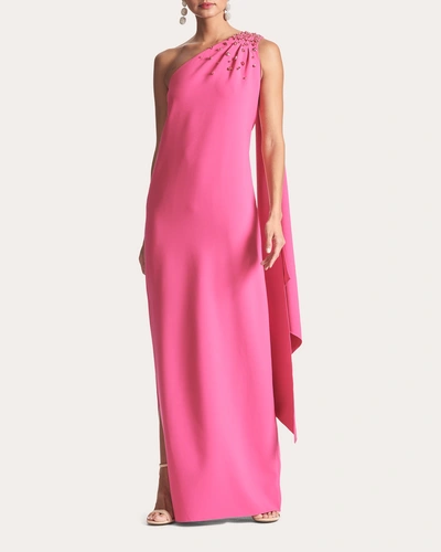 Sachin & Babi Leslie Gown In Pink