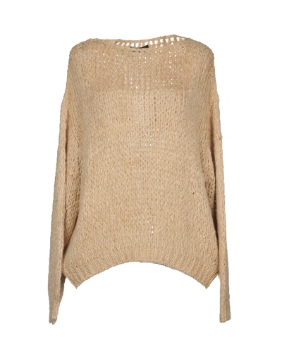 Roberto Collina Sweater In Beige