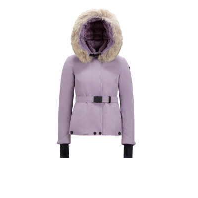 Moncler Laplance 束腰填充滑雪夹克 In Purple