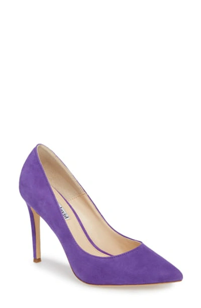Charles David Women's Caleesi Suede Pointed Toe High-heel Pumps In Lilac Suede