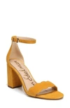 Sam Edelman Odila Sandal In Sunglow Yellow Suede