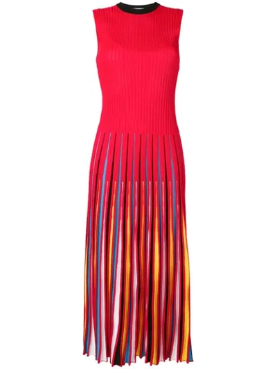 msgm red dress MSGM sequin-embellished Mini Dress | Red