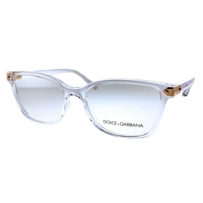 Dolce & Gabbana Dg 5036 3133 53mm Womens Butterfly Eyeglasses 53mm In Transparent