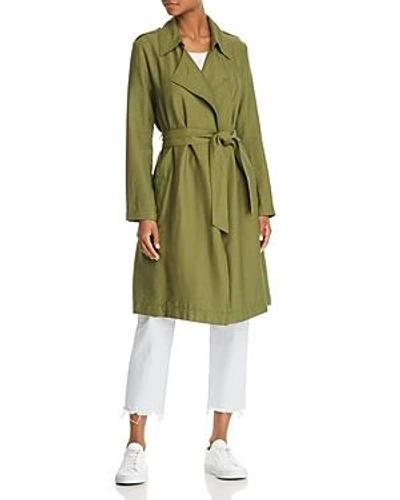 The Fifth Label Crew Trench Coat In Khaki