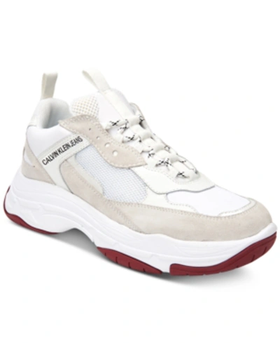 Calvin klein jeans men's hotsell marvin sneakers