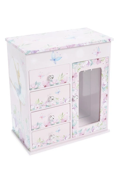 Mele & Co Kids' Liliana Ballerina Jewelry Box In Purple