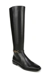 Sam Edelman Clive Knee High Riding Boot In Black