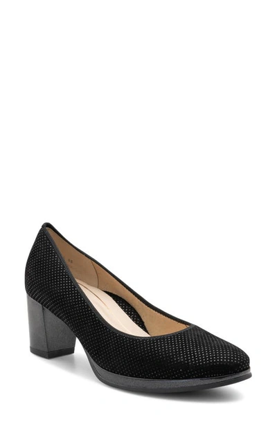 Ara Ophelia Pump In Black Puntikid