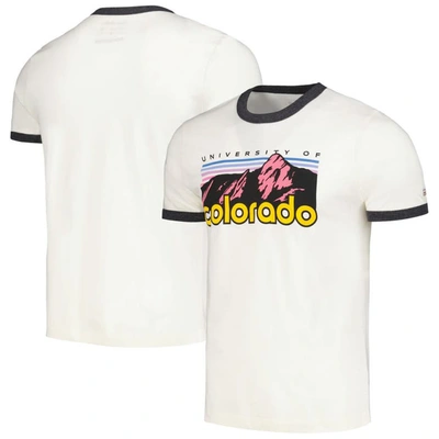 Homefield Cream Colorado Buffaloes Mountains Ringer T-shirt