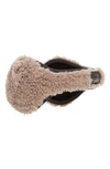 Ugg Behind The Head Fleece Earmuffs In Smoke Plume