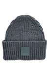 Ugg Chunky Rib Beanie In Stormy Seas