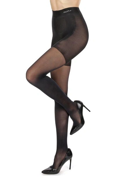 Memoi Second Skin Power Shape Tights In Black