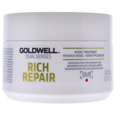 Goldwell Dualsenses Rich Repair 60 Sec Treatment For Unisex 6.7 oz Treatment
