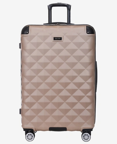 Kenneth Cole Diamond Tower 28-inch Large Hard Side Expandable Suitcase In Rose Gold