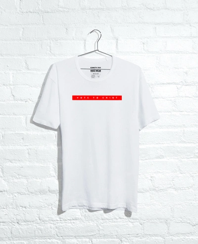 Kenneth Cole Site Exclusive! Vote To Exist T-shirt In White