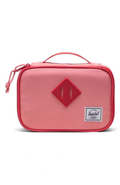 Herschel Supply Co. Heritage Recycled Polyester Pencil Case In Flamingo Plume