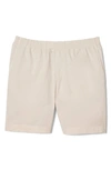 Lacoste Relaxed Twill Drawstring Shorts In K8e Eco Beige