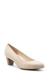 Ara Kelly Pump In Sand Leather