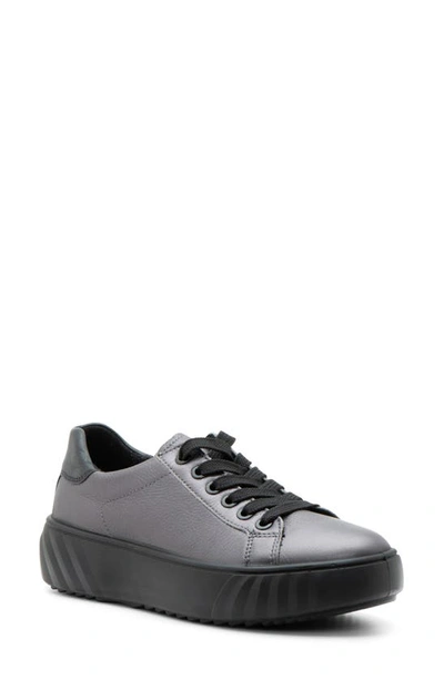 Ara Mikky Platform Sneaker In Anthracite/ Black