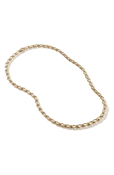 John Hardy Surf Link Necklace In Gold