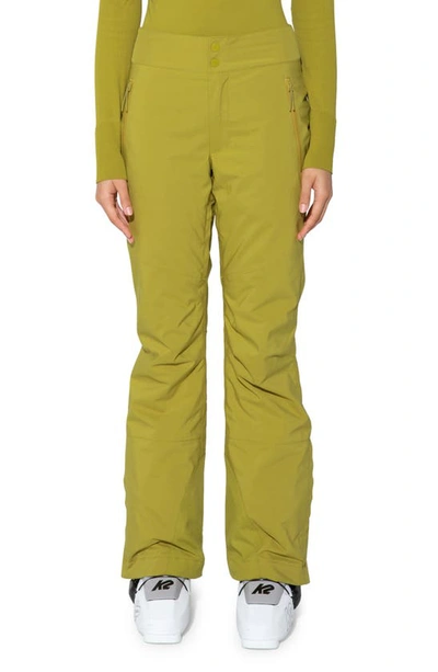 Halfdays Alessandra Insulated Water Resistant Ski Pants In Mustang