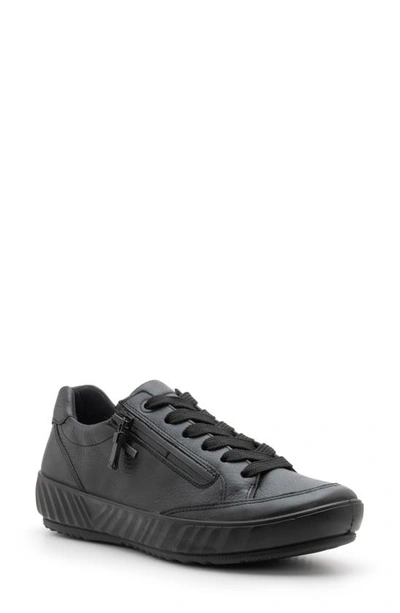 Ara Allesandra Waterproof Sneaker In Black