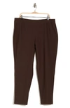 Eileen Fisher Slim Ankle Pants In Coffee