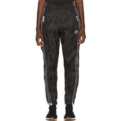 Adidas Originals By Alexander Wang Black Adibreak Track Pants In Black/white