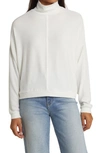 Lucky Brand Cloud Mock Neck Sweater In Ethereal White