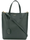 Saint Laurent Shopping Tote Bag In Green