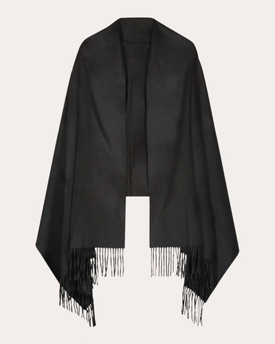 Sofia Cashmere Women's Elegante Cashmere Wrap In Black